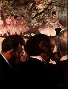 Edgar Degas At the Ballet oil painting artist